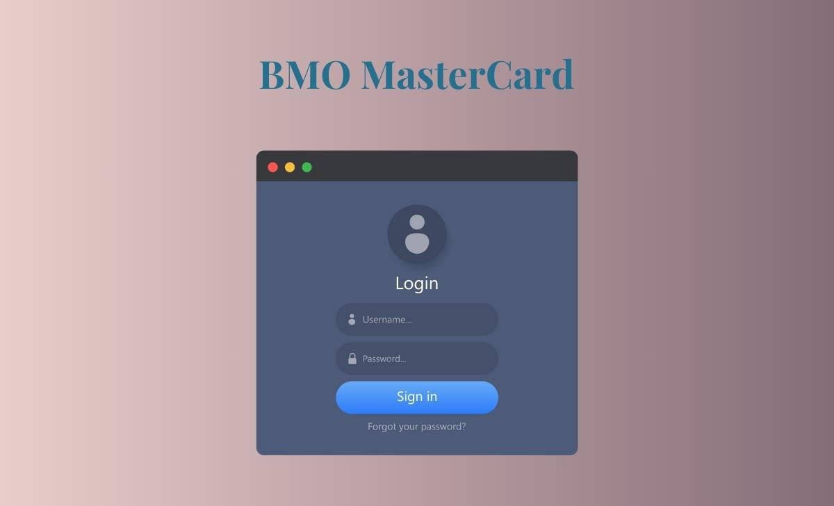 BMO MasterCard Login
