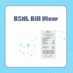 BSNL Bill View