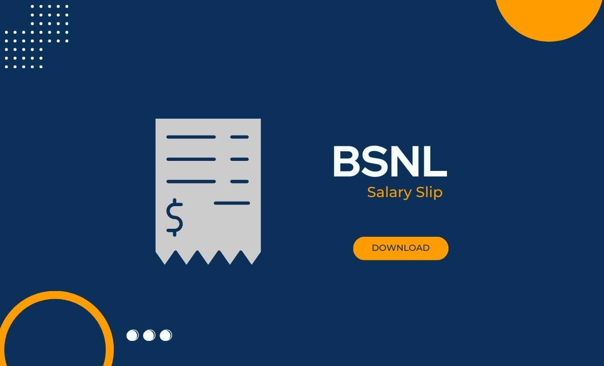BSNL Salary Slip