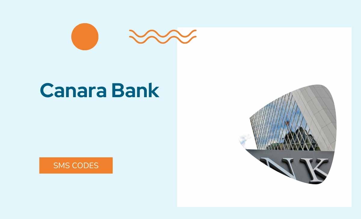 Canara Bank SMS Codes