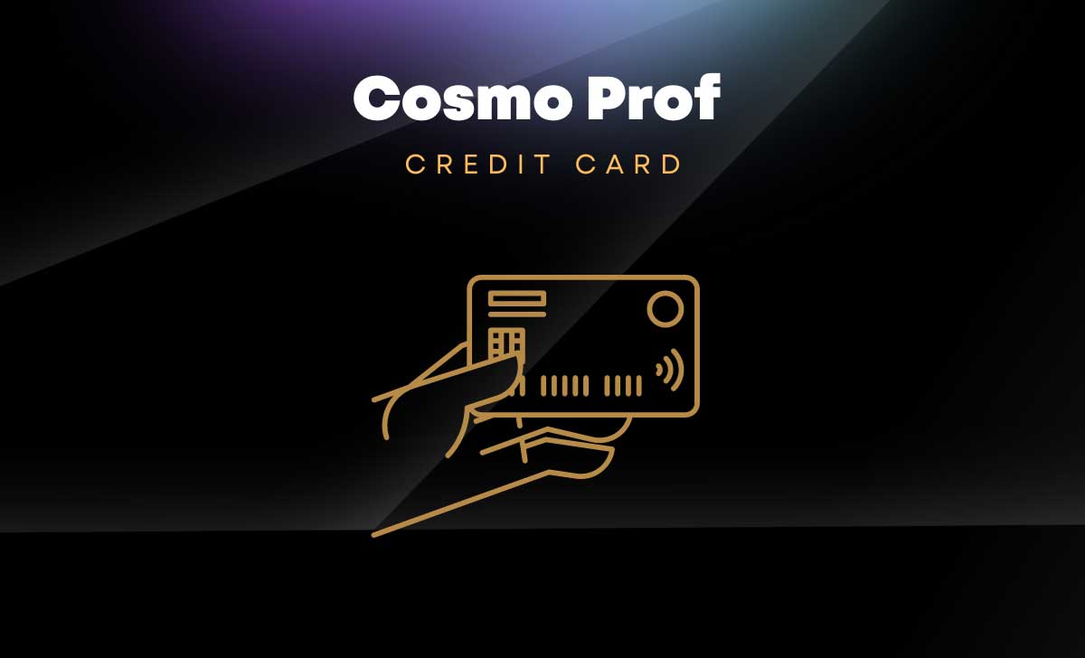 CosmoProf Credit Card New Steps for Login Payment Apply Balance