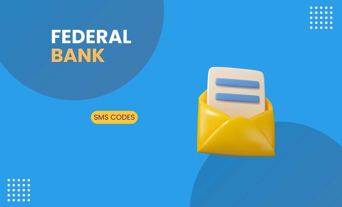 Federal Bank SMS Codes for New Banking