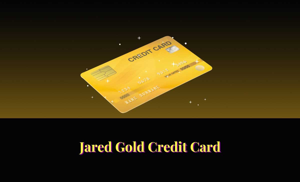 Jared gold credit card