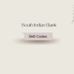 South Indian Bank SMS Codes