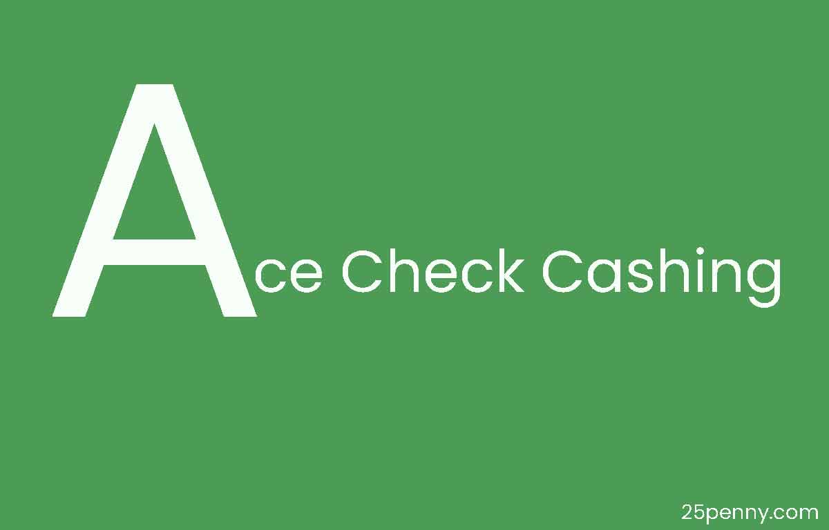 ace check cashing