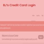 BJ's Credit Card Login