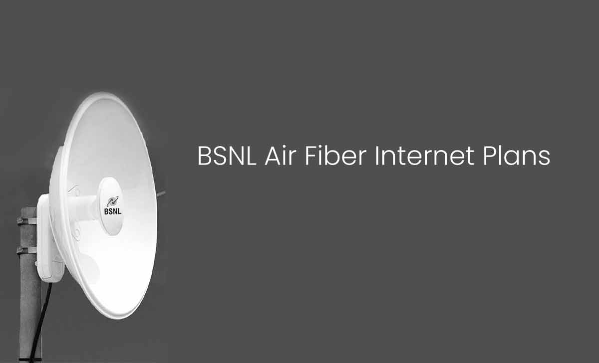 BSNL Air Fiber Plans