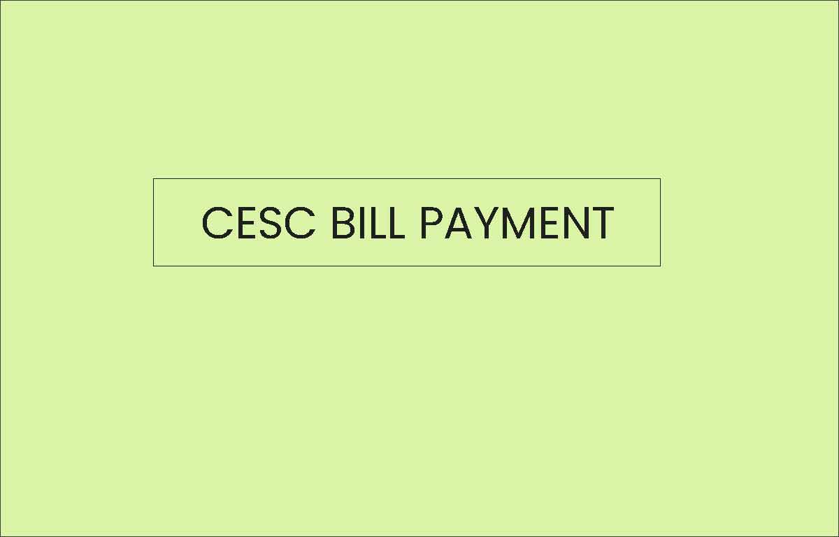 CESC Bill Payment