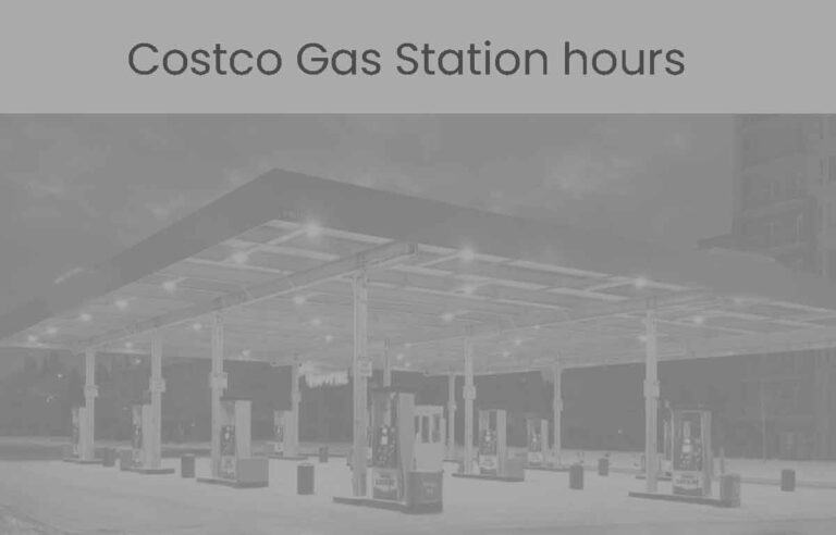 Costco Gas Station Hours