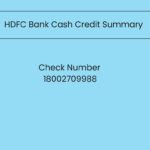 HDFC Bank Cash Credit