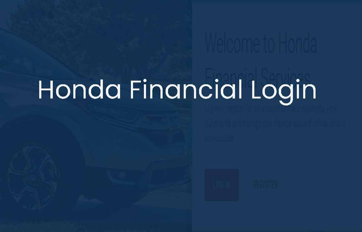 Honda Financial Login 