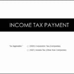 Income Tax Payment Online