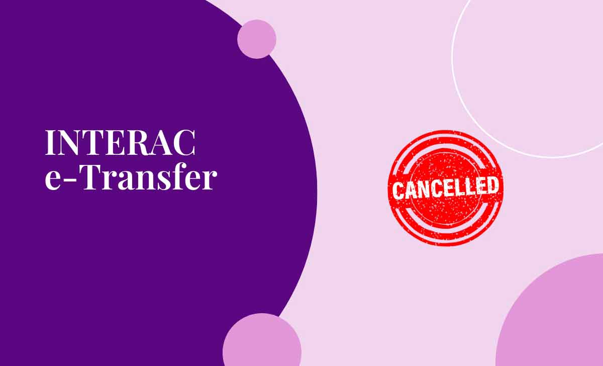 Cancel INTERAC e Transfer RBC