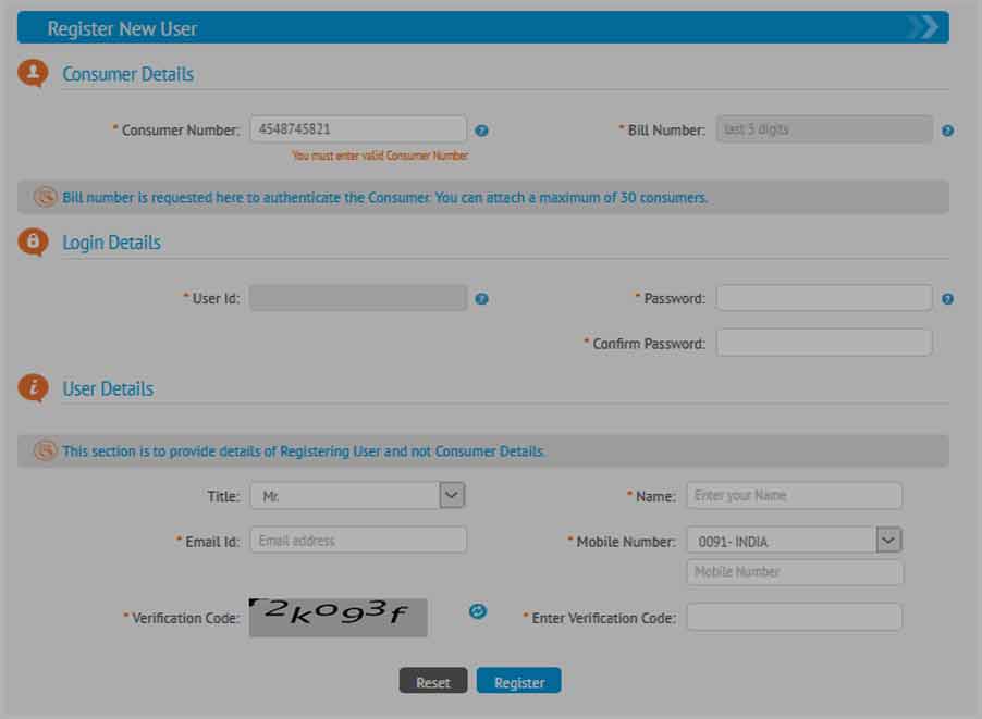 KSEB Registration