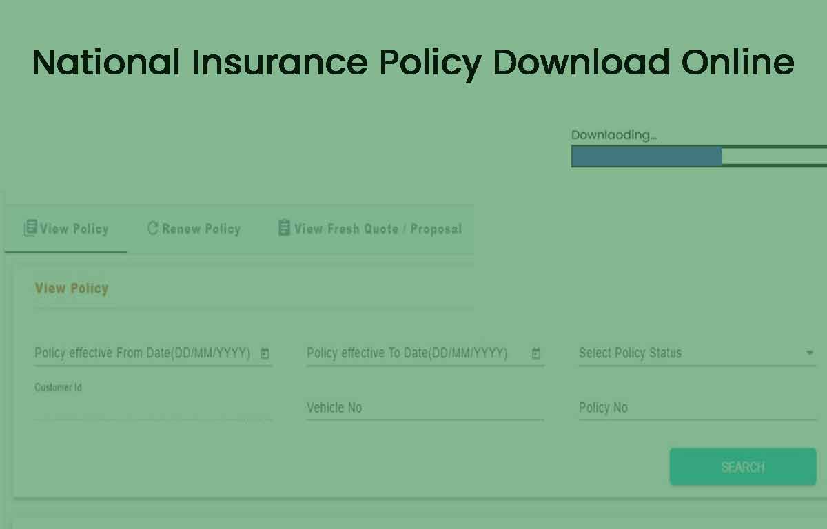 National Insurance Policy Download