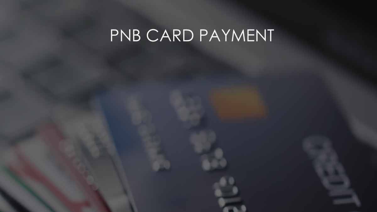 PNB Credit Card Payment