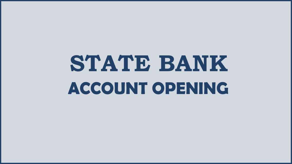 How to Open SBI Account Online