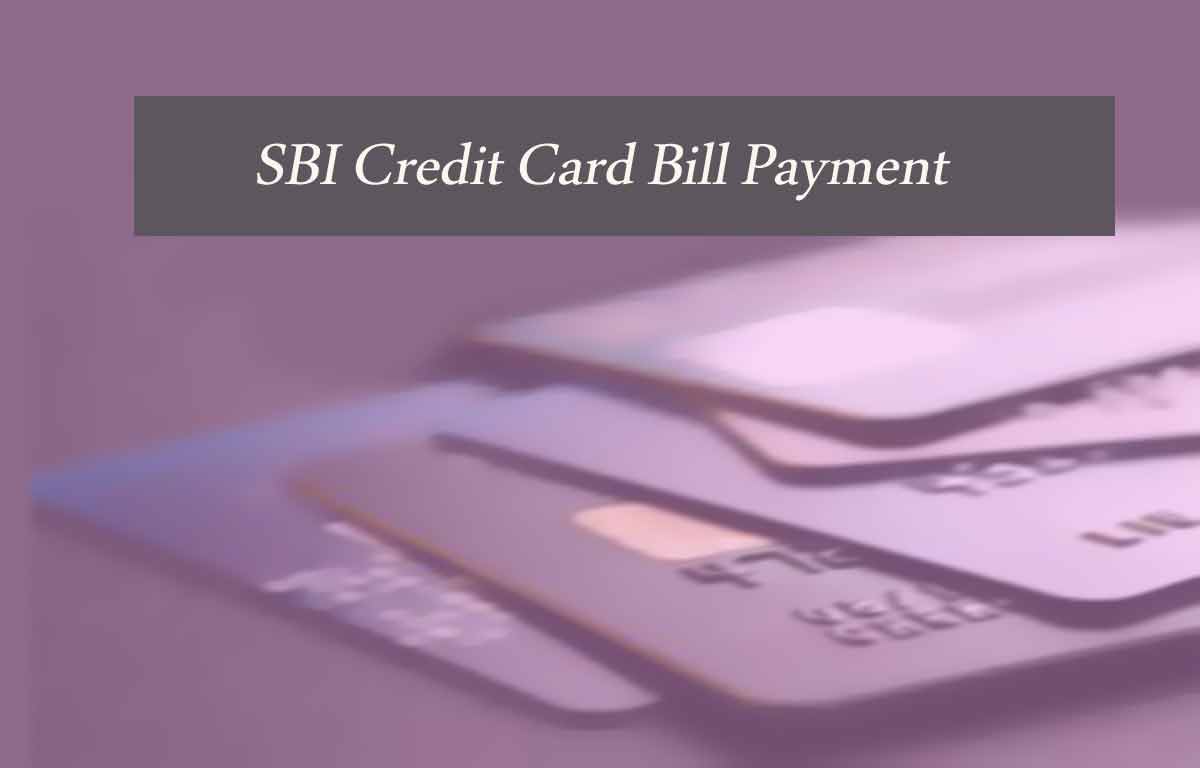 SBI Credit Card Bill Payment