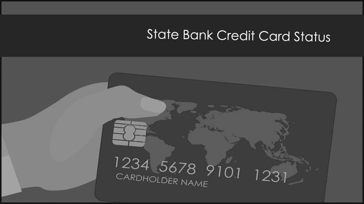 SBI Credit Card Status