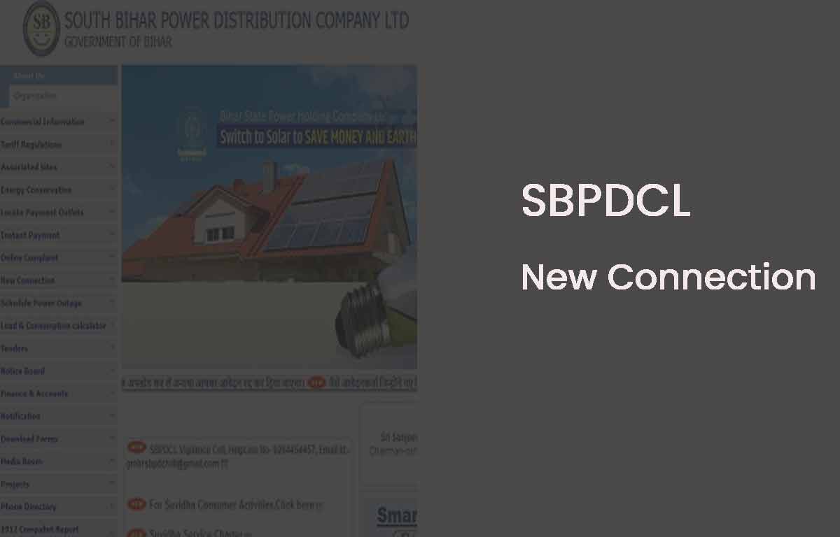 sbpdcl new connection