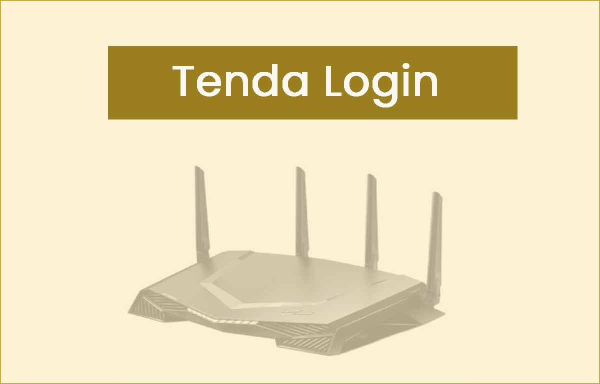 Tenda Login