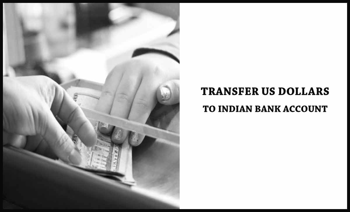 Transfer US Dollars into Indian Bank Account Online