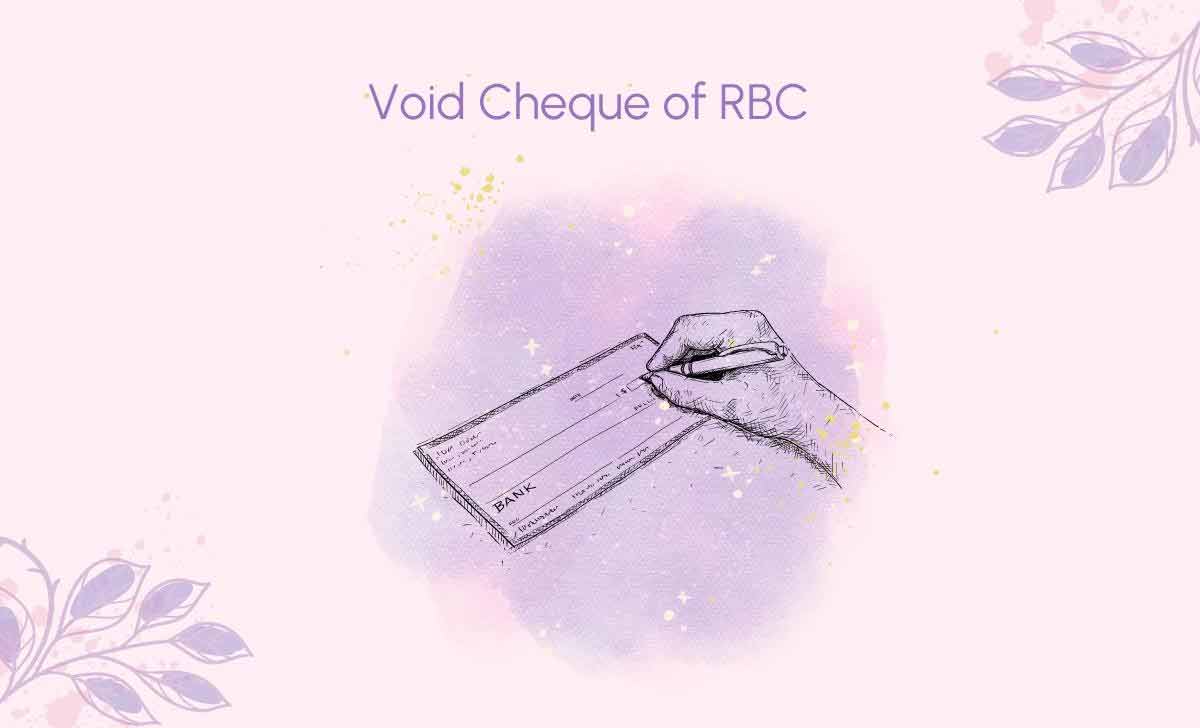 RBC Void Cheque